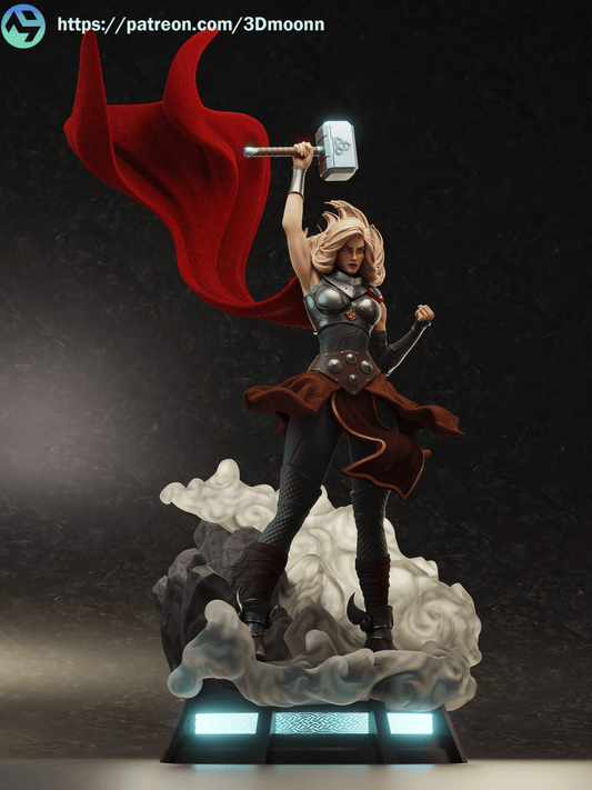 Jane Foster Lady Thor - 3DMoonn - Dark Forge Arts
