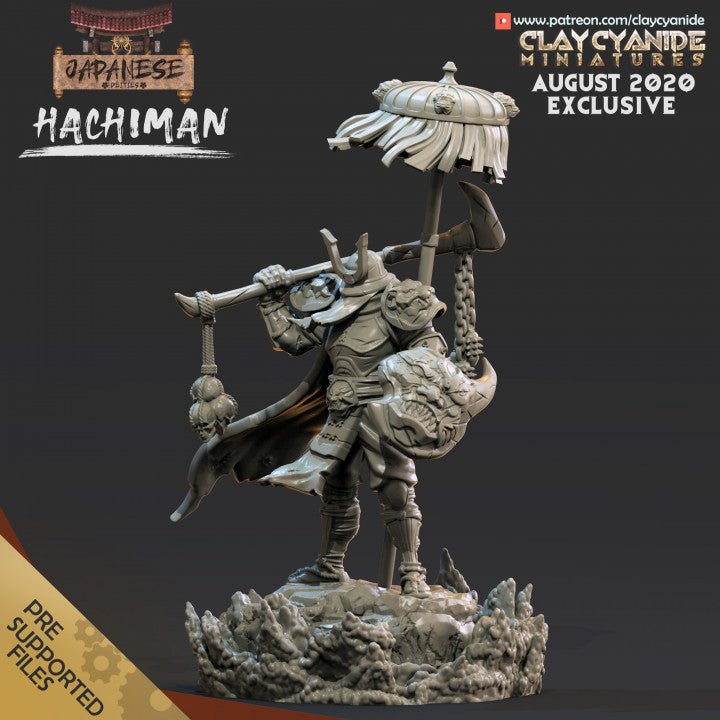 Japanese Dieties - ClayCyanide - Dark Forge Arts