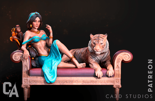 Jasmine - CA 3D Studios - Dark Forge Arts