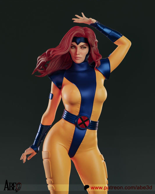 Jean Grey - Abe3D - Dark Forge Arts