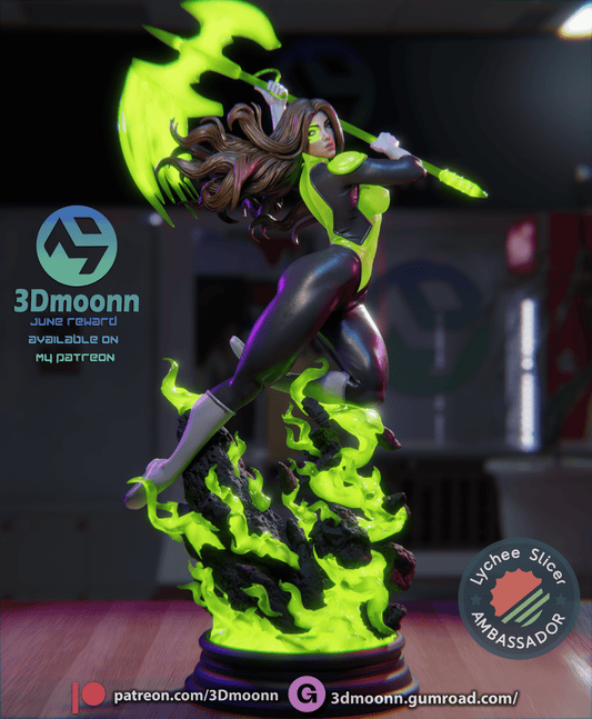 Jessica Cruz - 3DMoonn - Dark Forge Arts