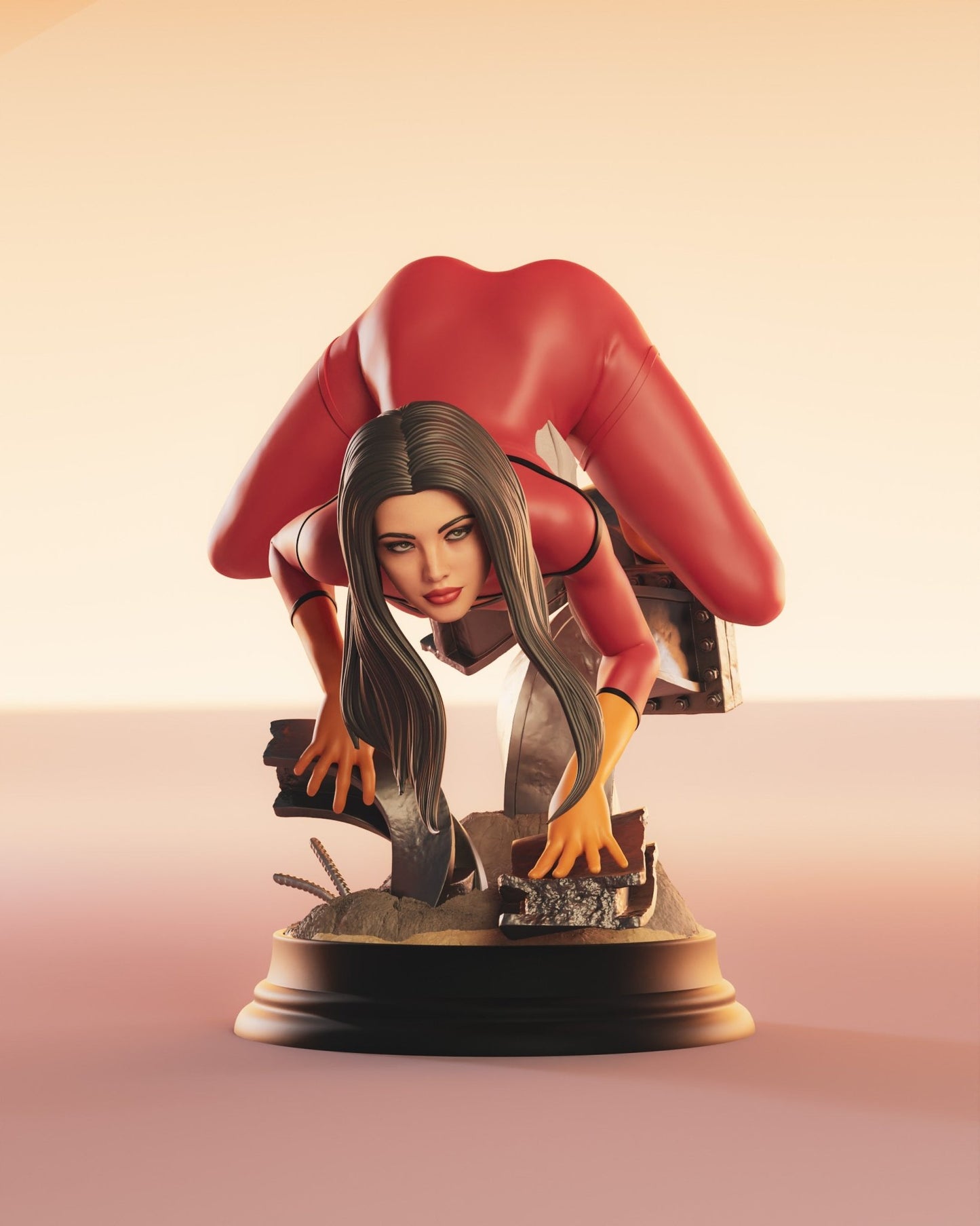 Jessica Drew Spider Woman - Abe3D - Dark Forge Arts