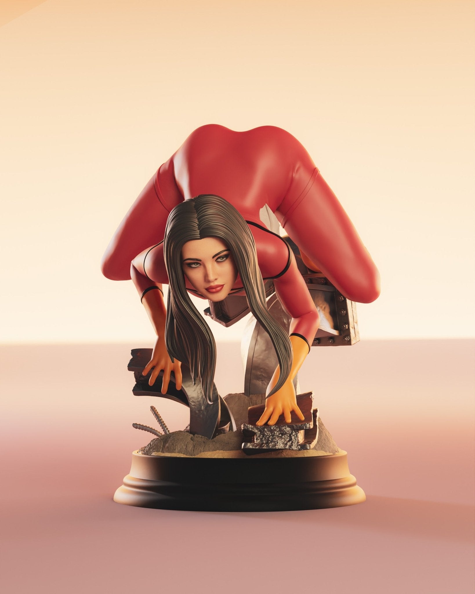 Jessica Drew Spider Woman - Abe3D - Dark Forge Arts