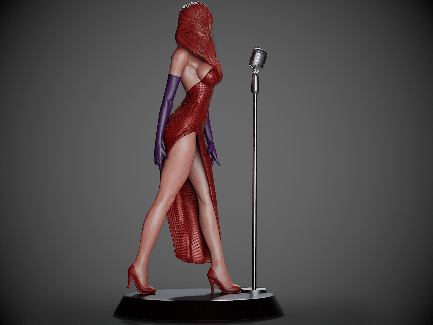 Jessica Rabbit - CA 3D Studios - Dark Forge Arts