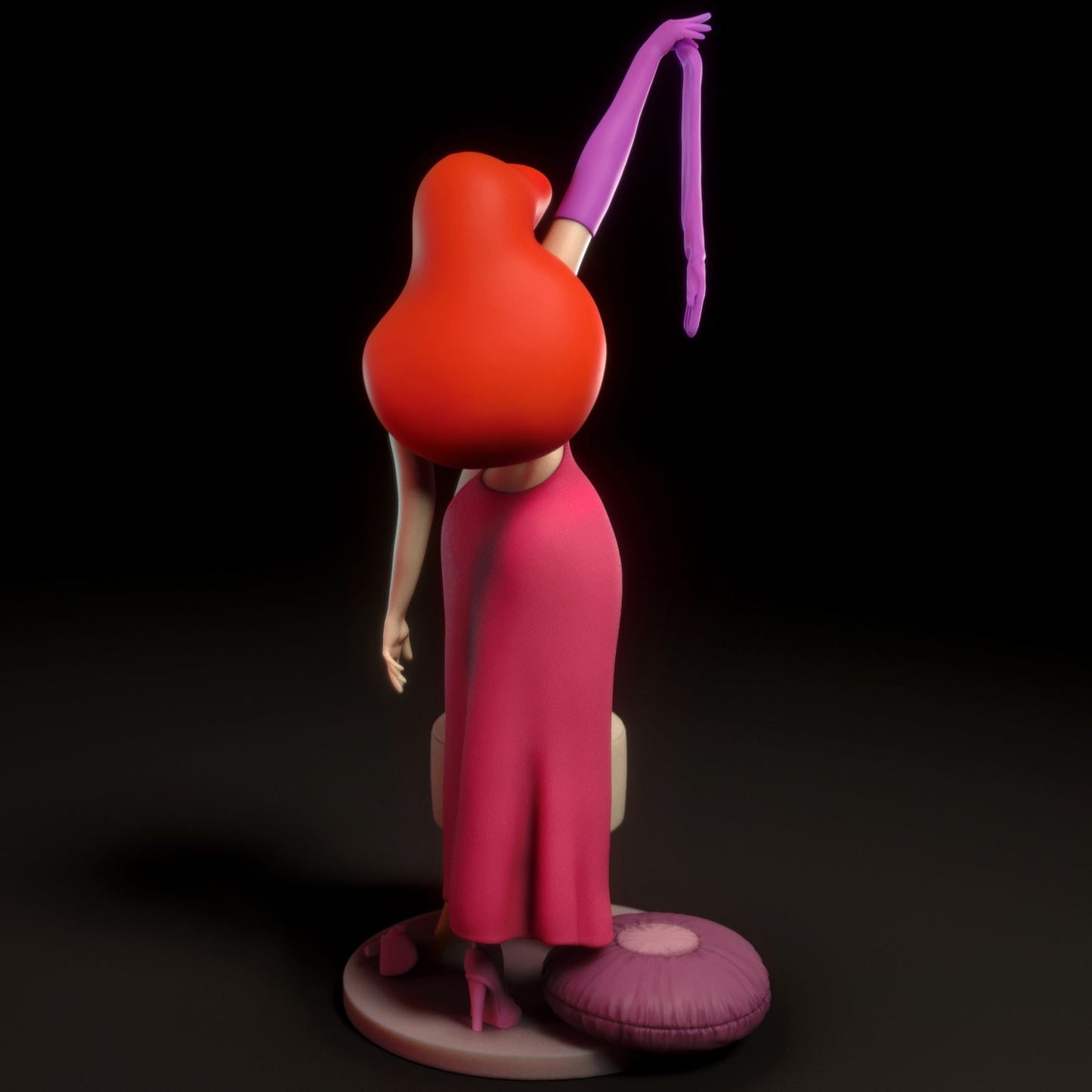 Jessica Rabbit V1 - Torrida Minis - Dark Forge Arts