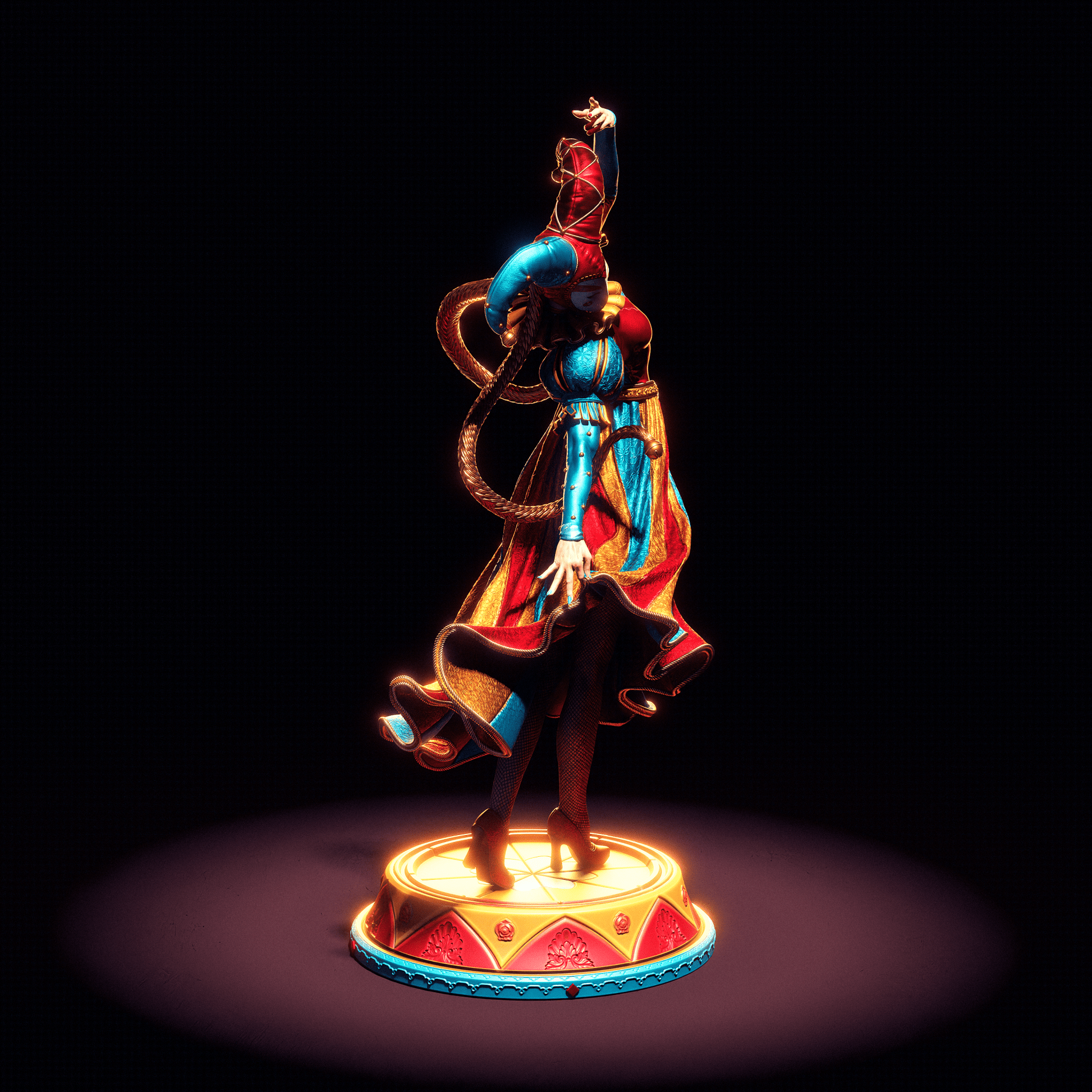 Jester - CA 3D Studios - Dark Forge Arts