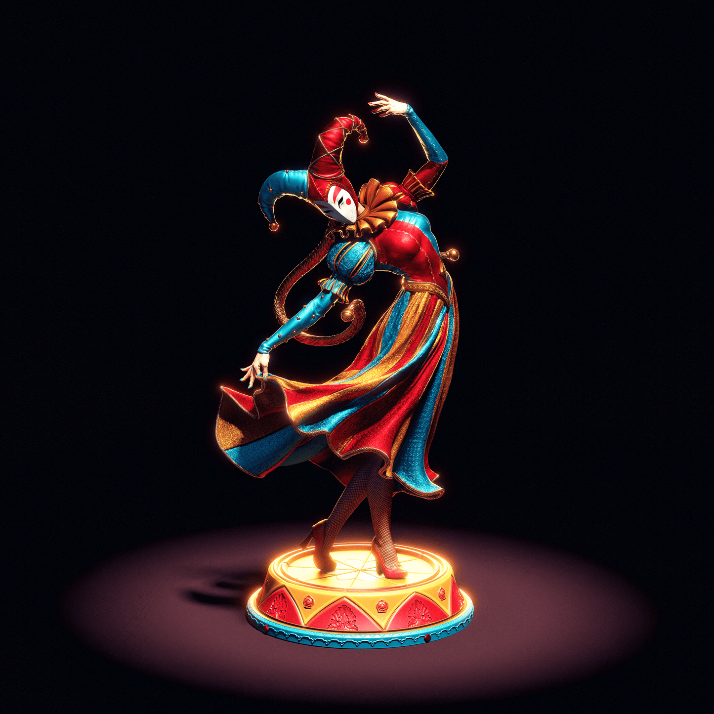 Jester - CA 3D Studios - Dark Forge Arts