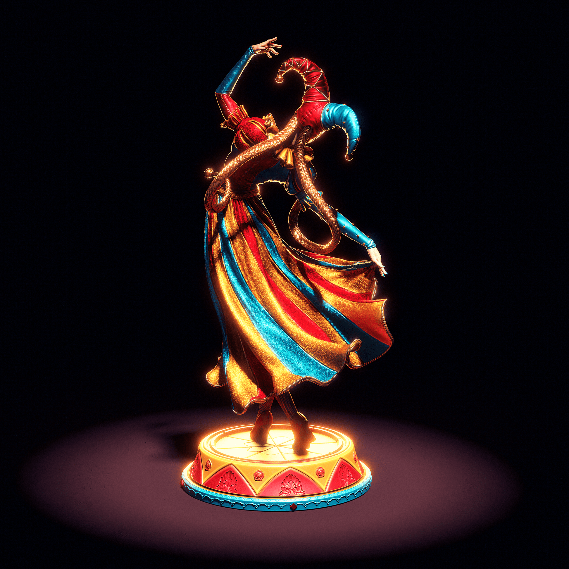 Jester - CA 3D Studios - Dark Forge Arts