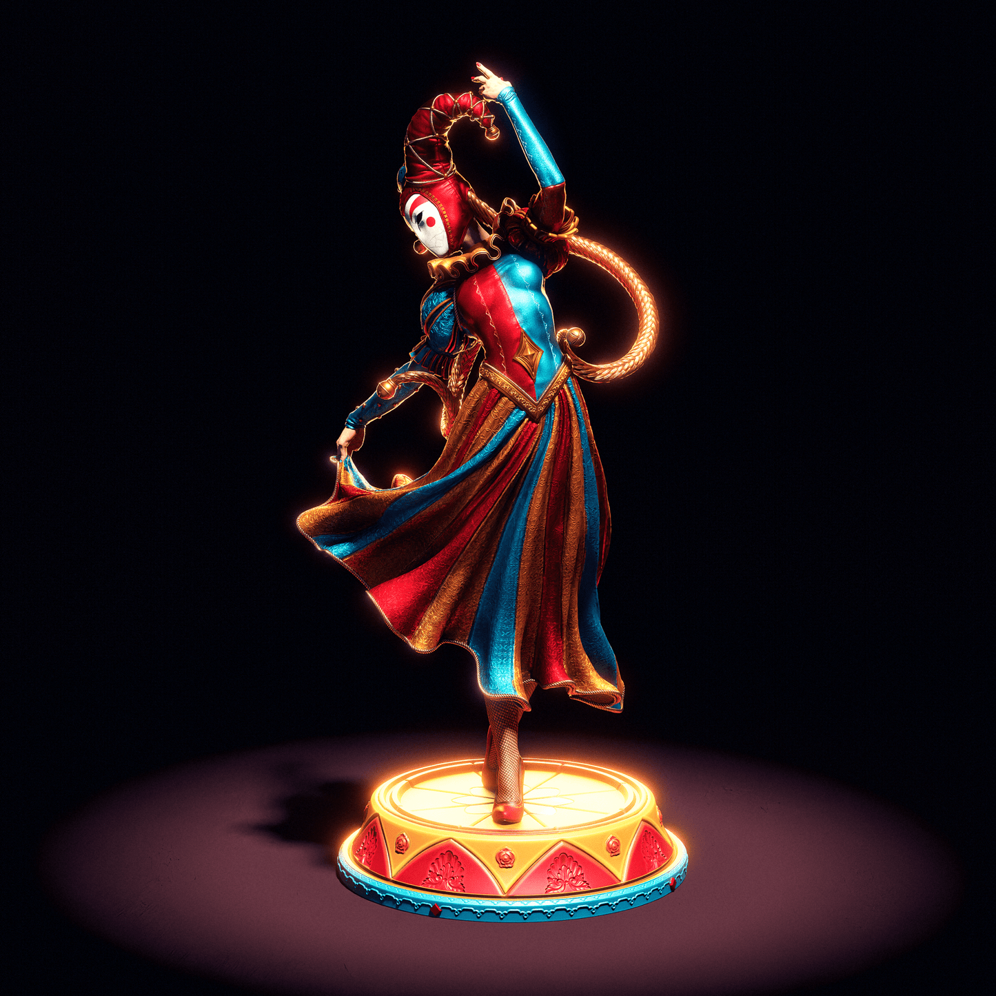 Jester - CA 3D Studios - Dark Forge Arts