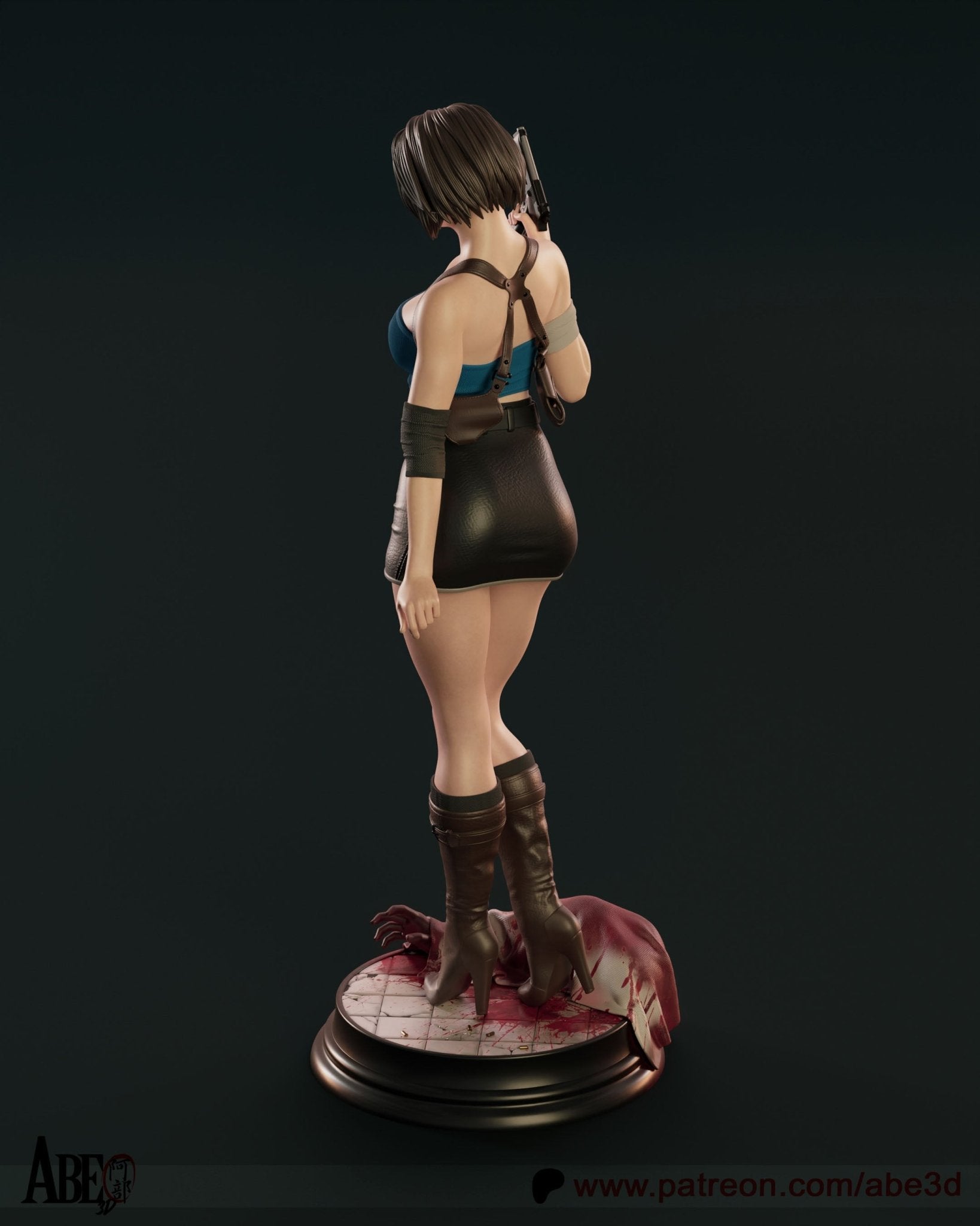 Jill Valentine - Abe3D= - Dark Forge Arts
