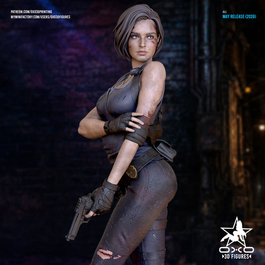 Jill Valentine - OXO3D - Dark Forge Arts