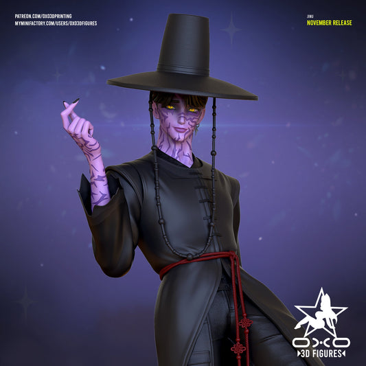 Jinu Saja - OXO3D - Dark Forge Arts