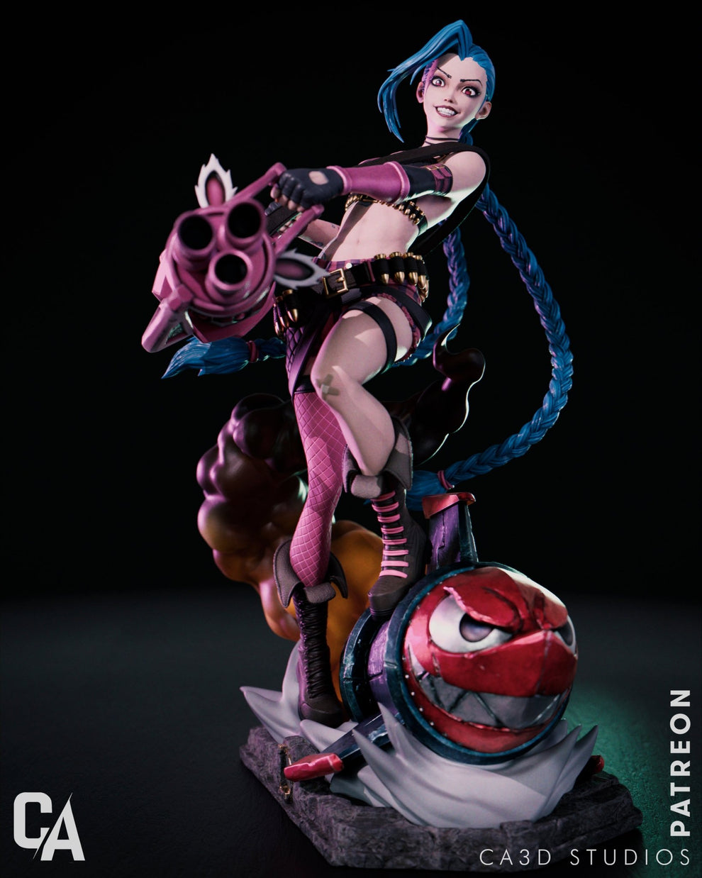 Jinx - CA 3D Studios - Dark Forge Arts