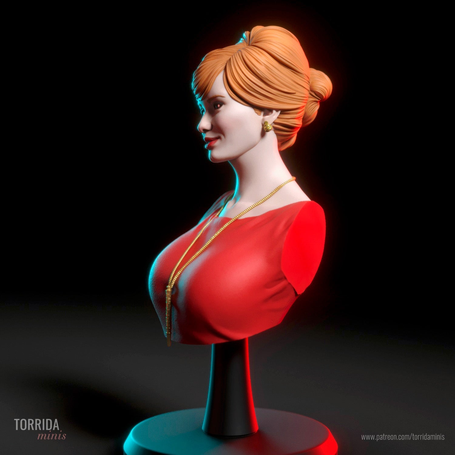 Joan Holloway - Torrida Minis - Dark Forge Arts