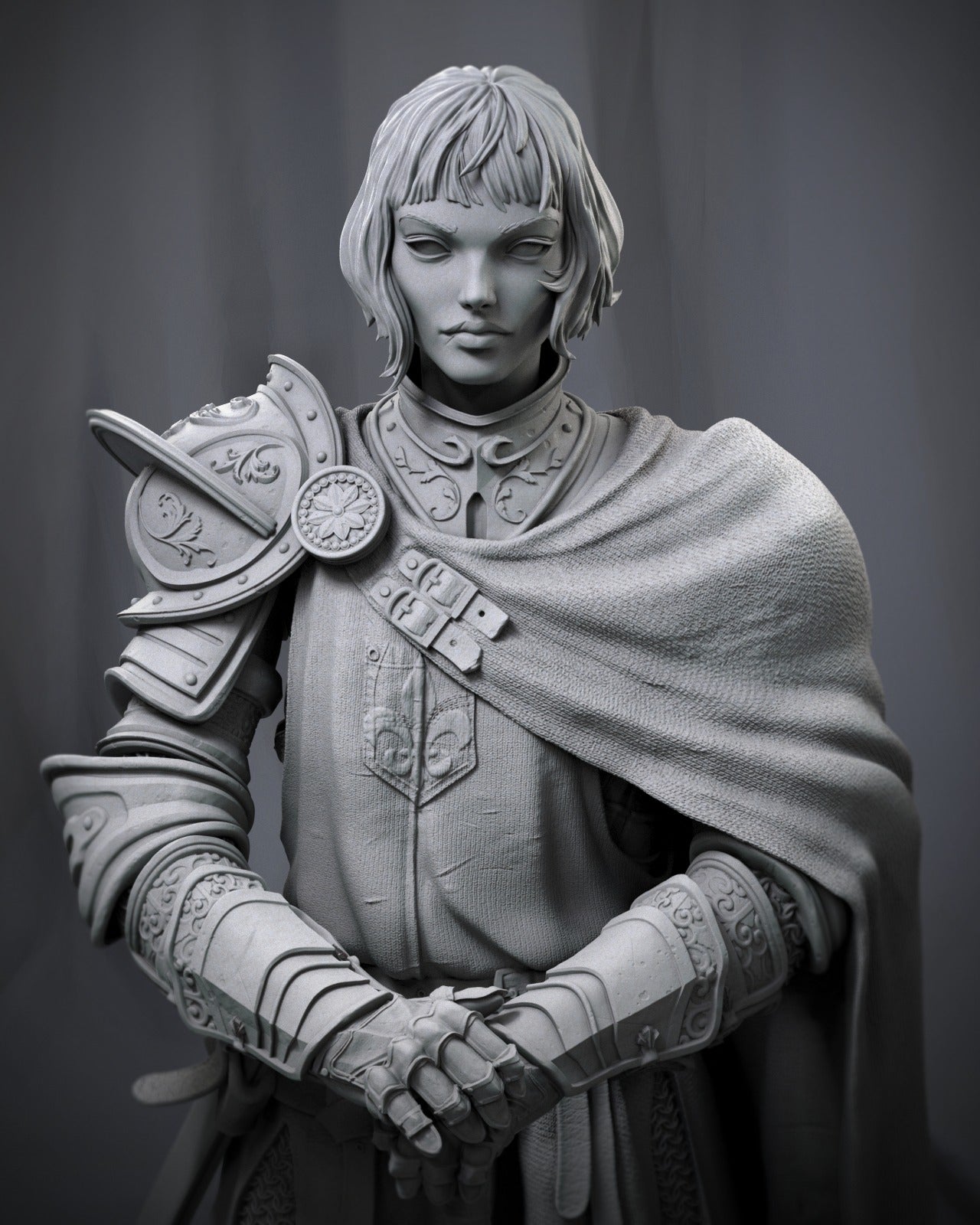 Joan of Arc - CA 3D Studios - Dark Forge Arts