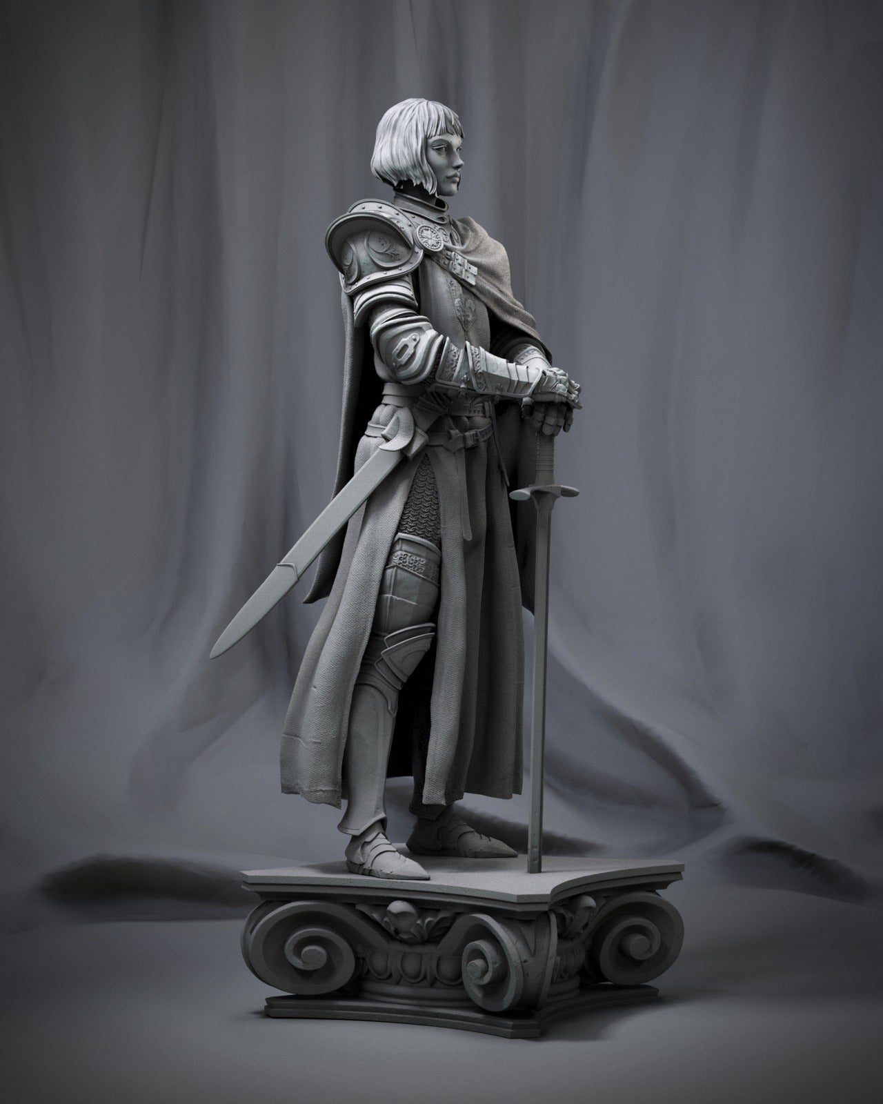 Joan of Arc - CA 3D Studios - Dark Forge Arts