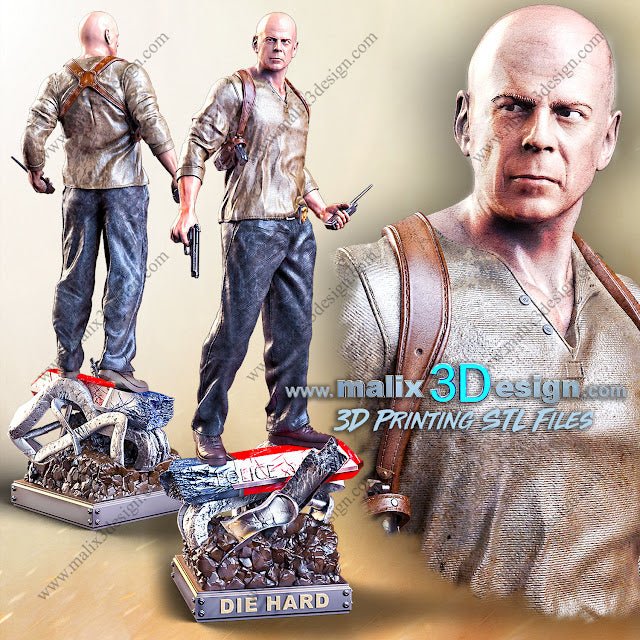 John Mcclane - Sanix3D - Dark Forge Arts