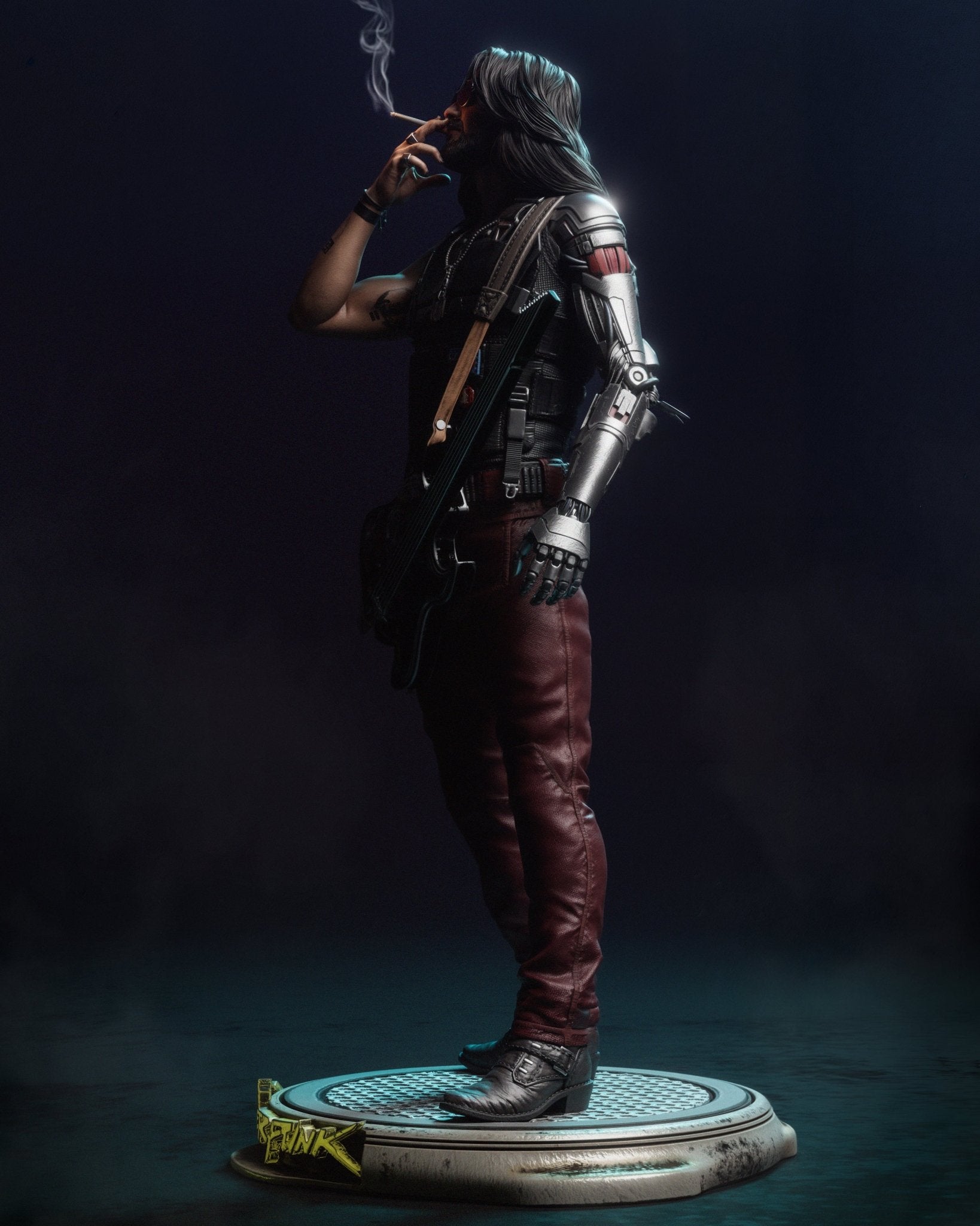 Johnny Silverhand - CA 3D Studios - Dark Forge Arts