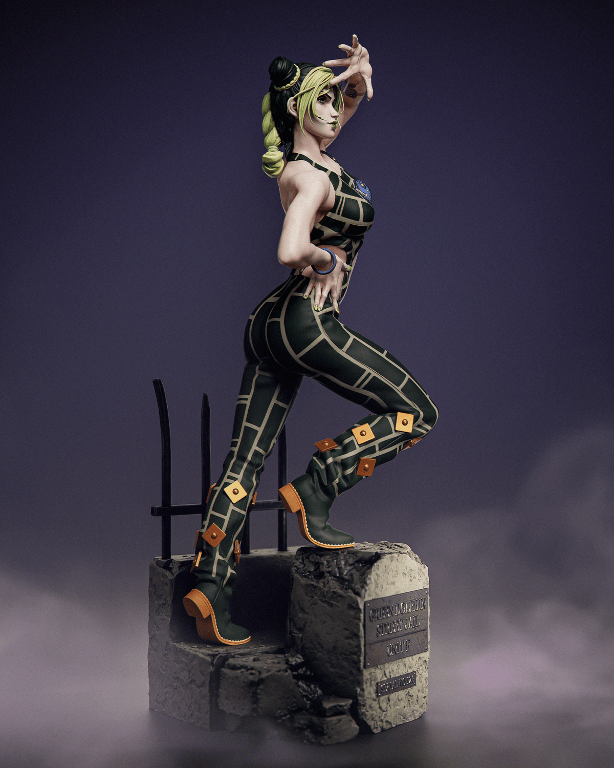 Jolyne Kujo - CA 3D Studios - Dark Forge Arts