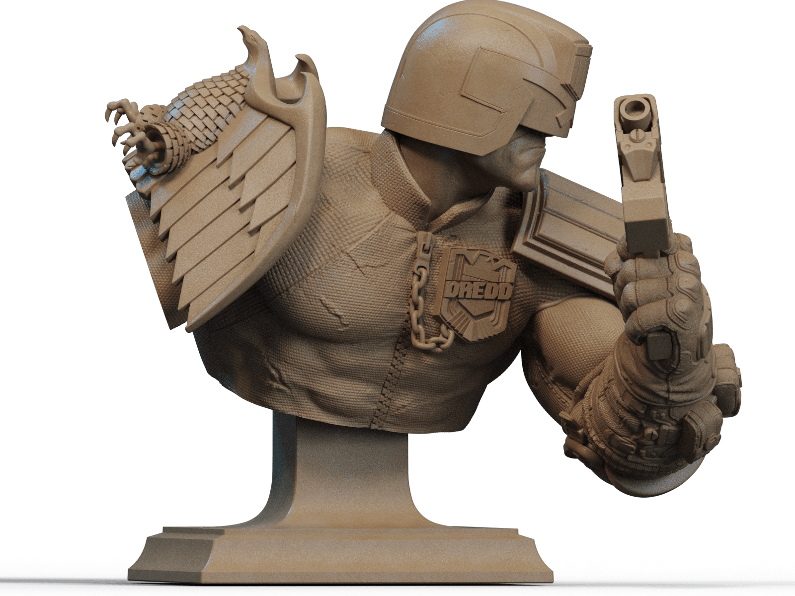 Judge Dredd - CA 3D Studios - Dark Forge Arts