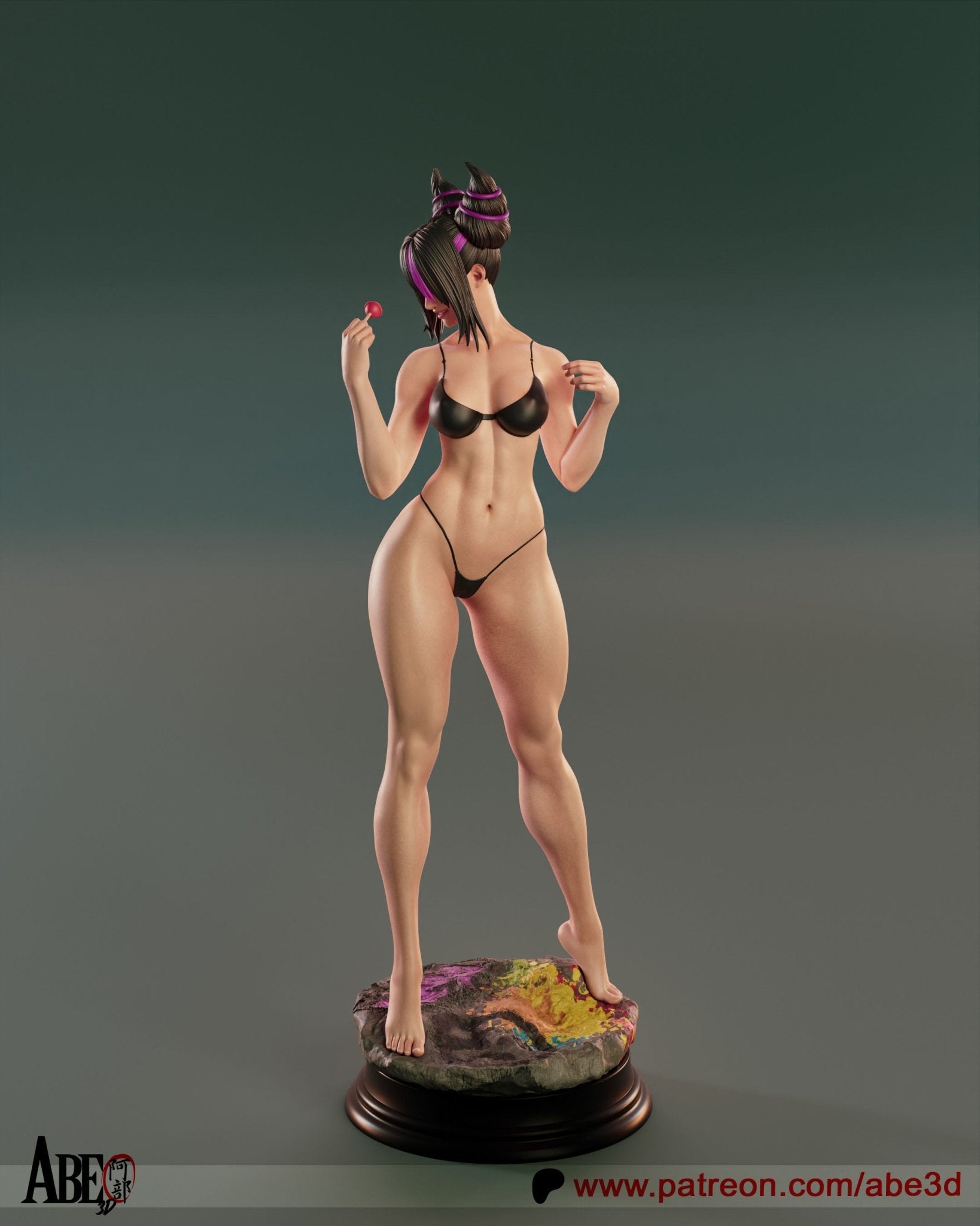 Juri Han Pajamas - Abe3D - Dark Forge Arts