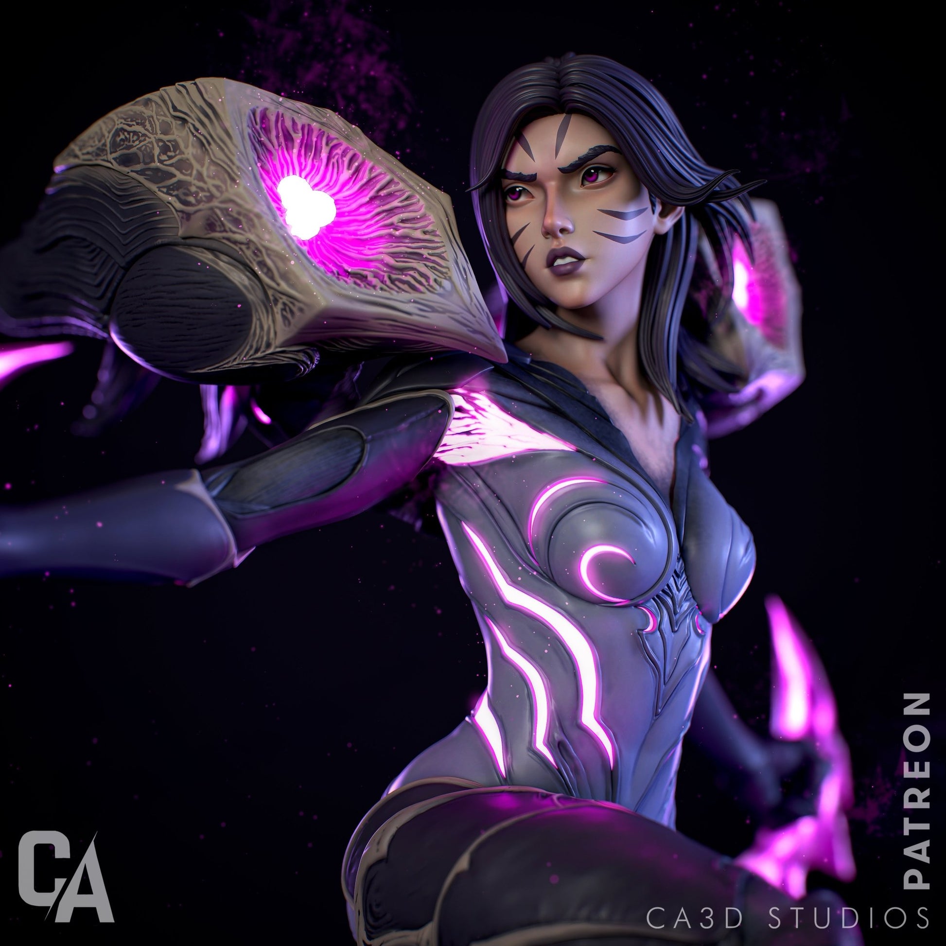 Kai'sa - CA 3D Studios - Dark Forge Arts