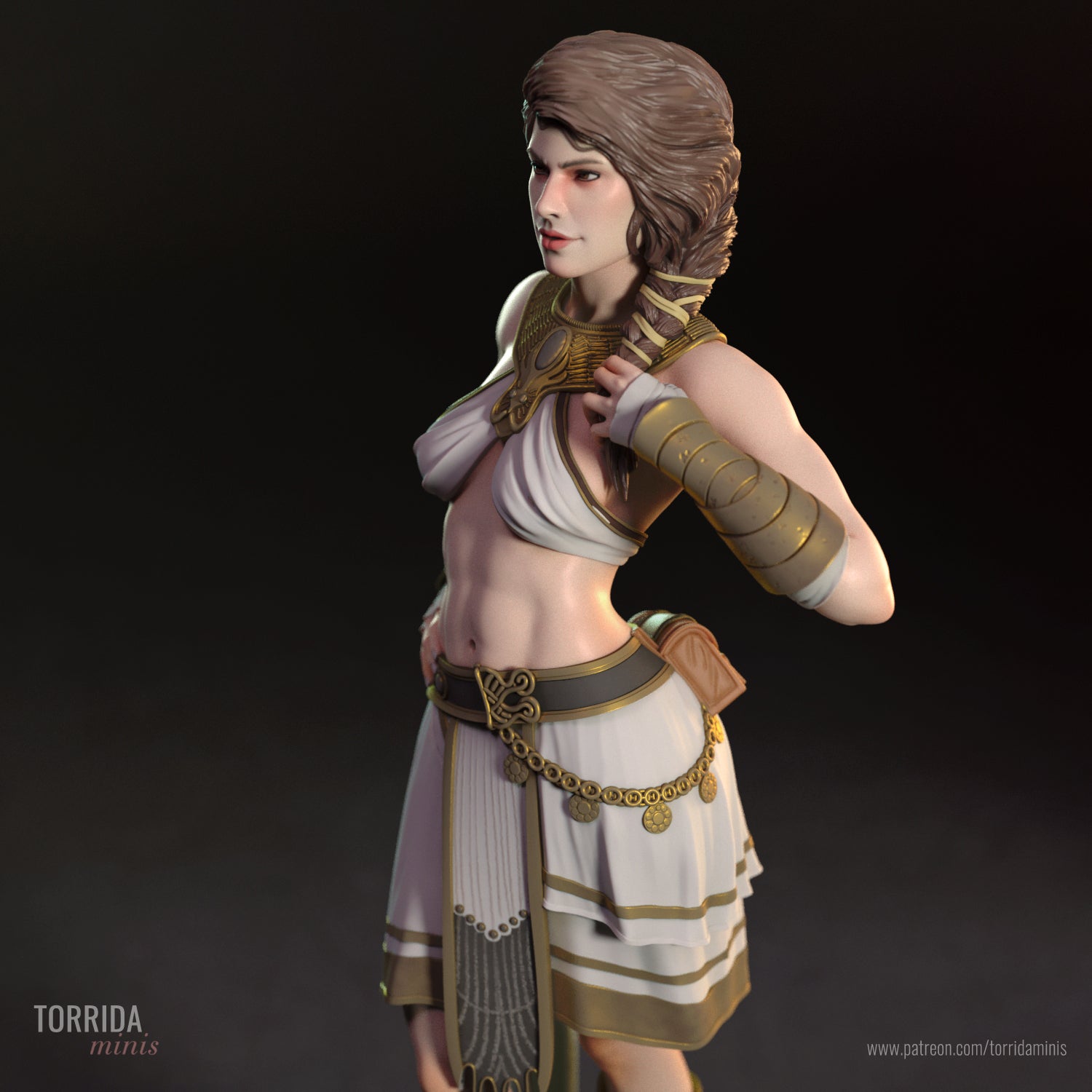 Kassandra - Torrida Minis - Dark Forge Arts