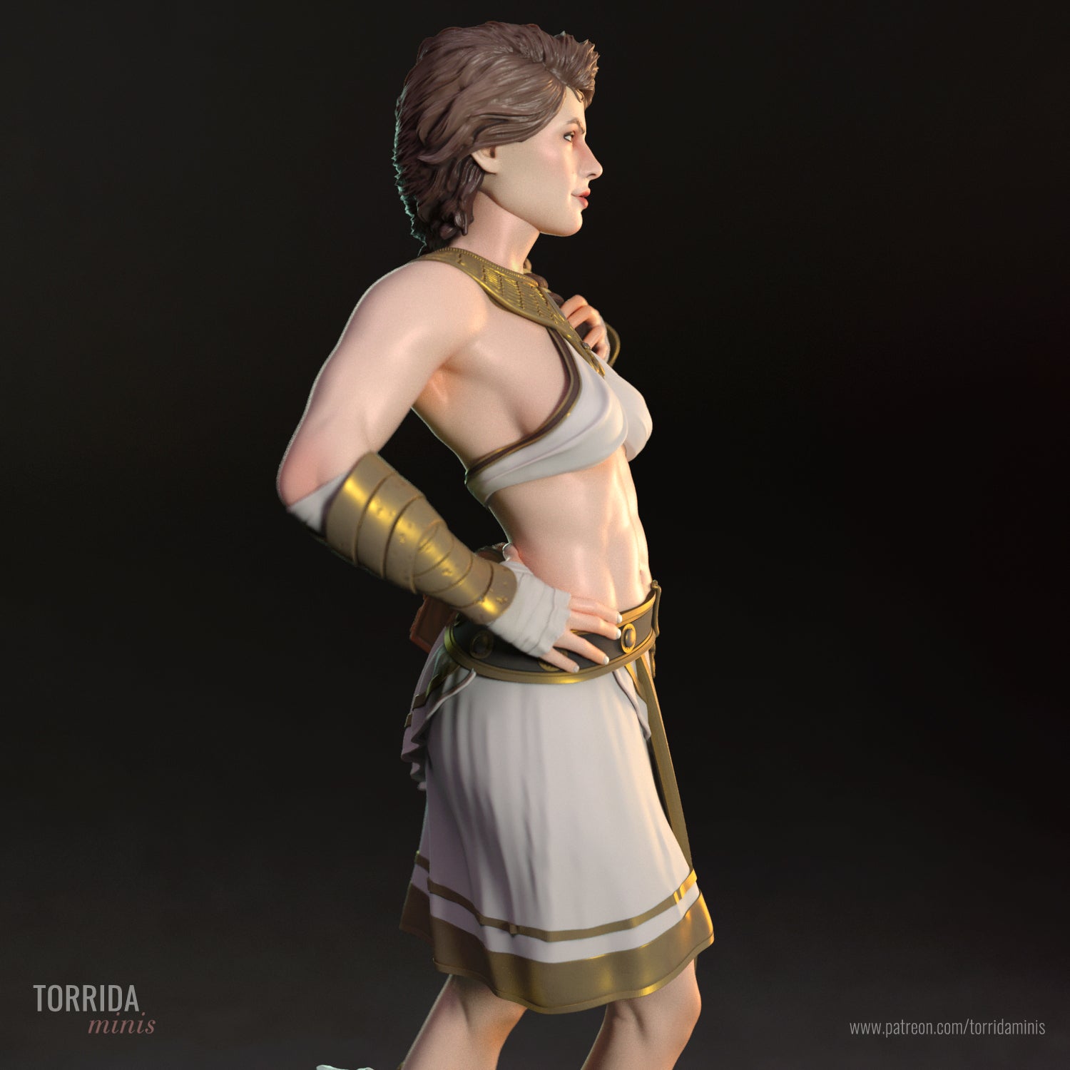 Kassandra - Torrida Minis - Dark Forge Arts