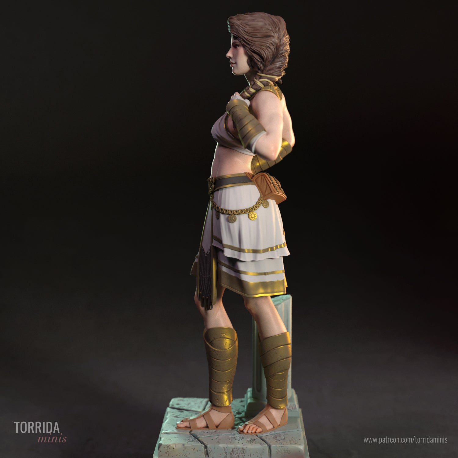 Kassandra - Torrida Minis - Dark Forge Arts