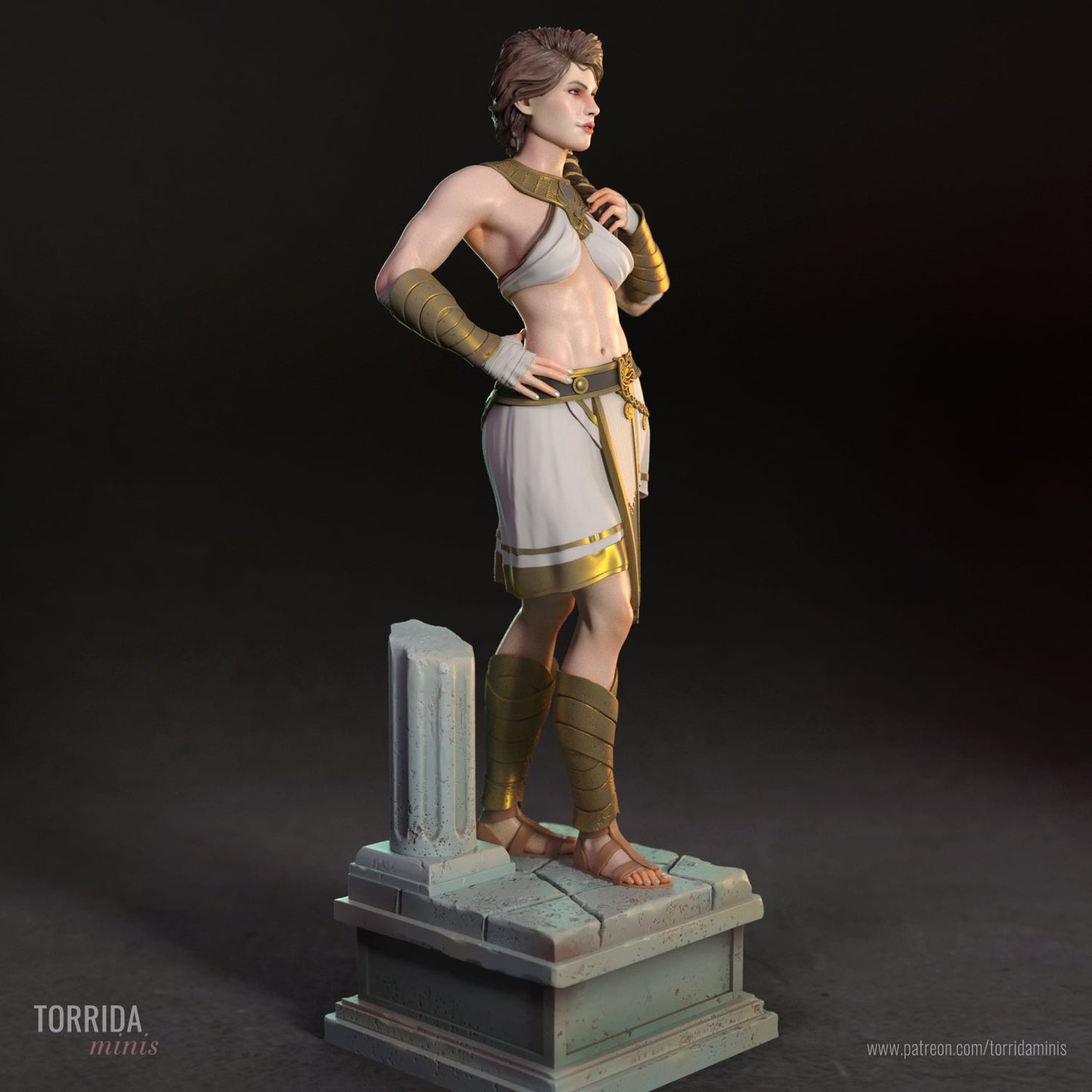 Kassandra - Torrida Minis - Dark Forge Arts