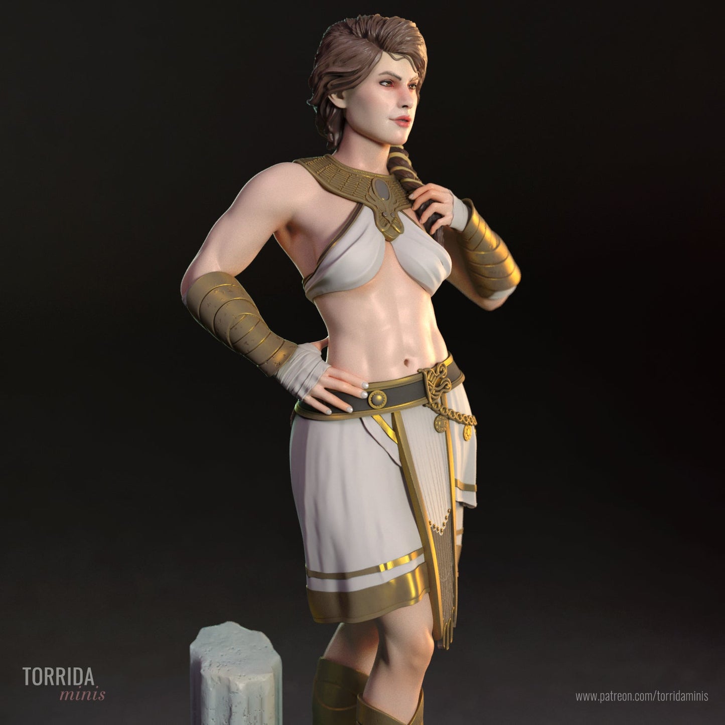 Kassandra - Torrida Minis - Dark Forge Arts