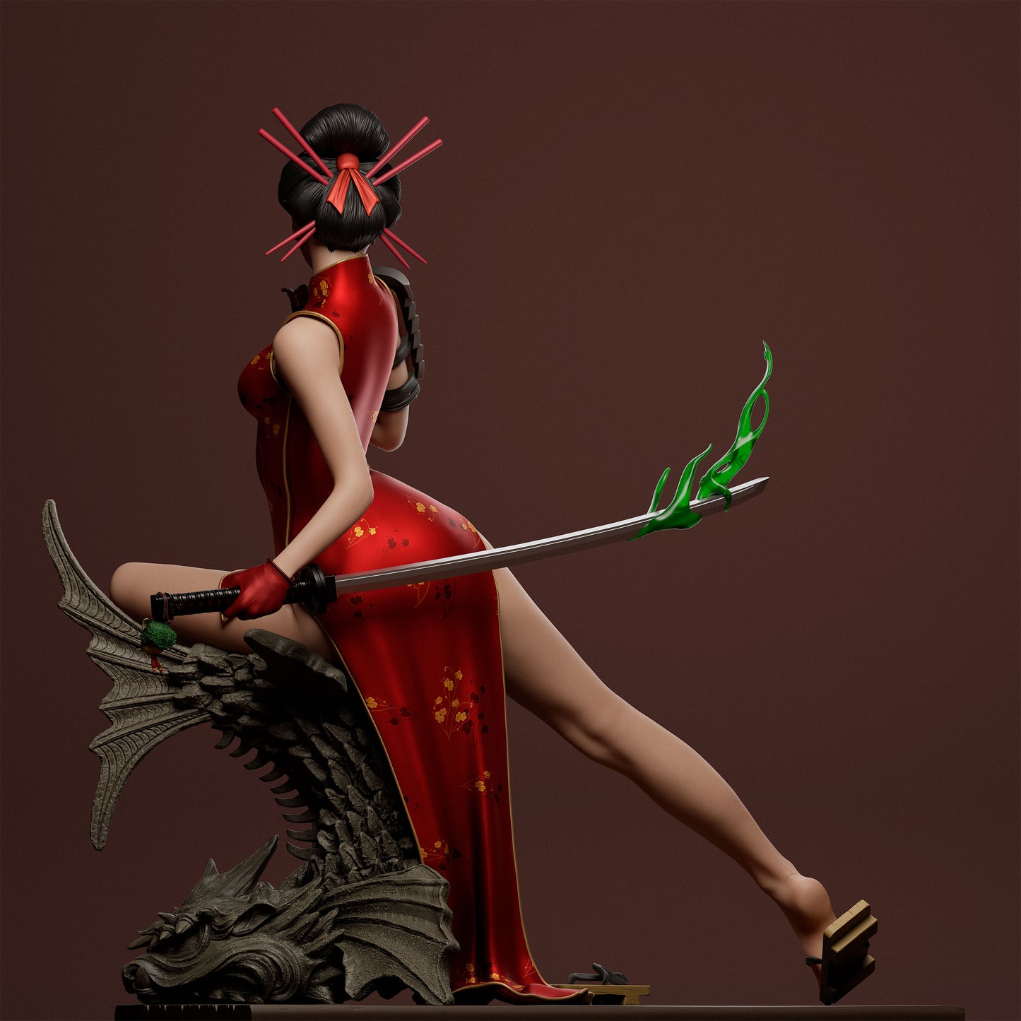 Katana Bombshell - Abe3D