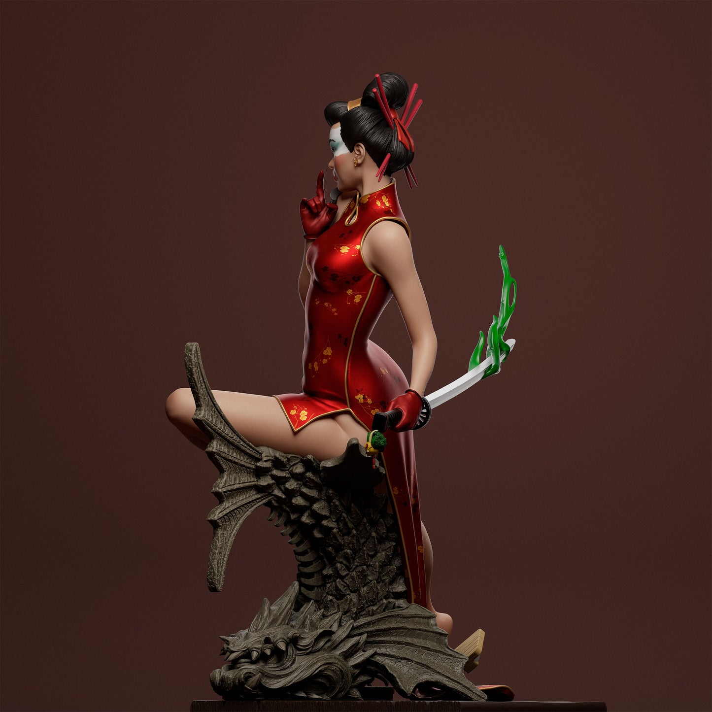 Katana Bombshell - Abe3D