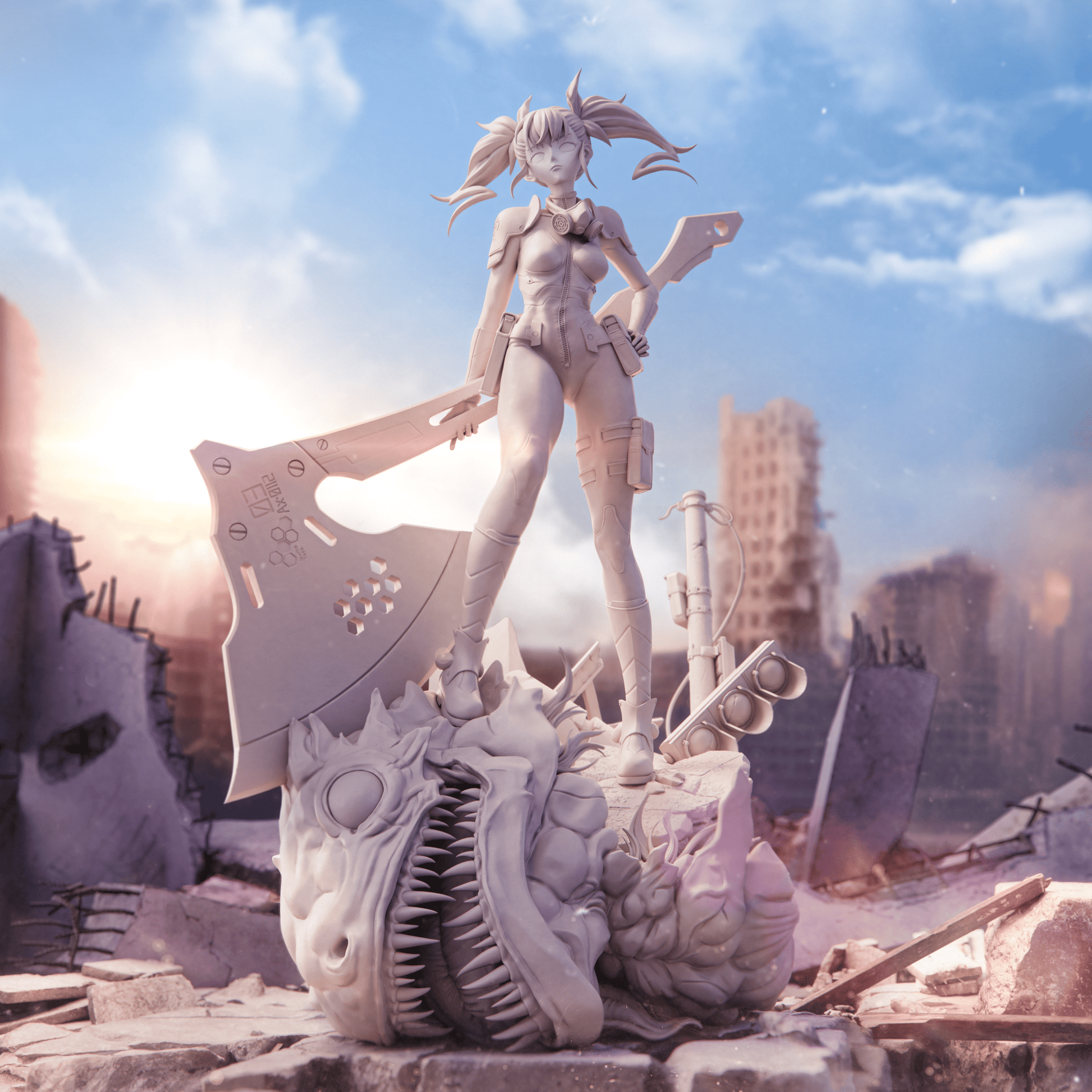 Kikoru - CA 3D Studios - Dark Forge Arts