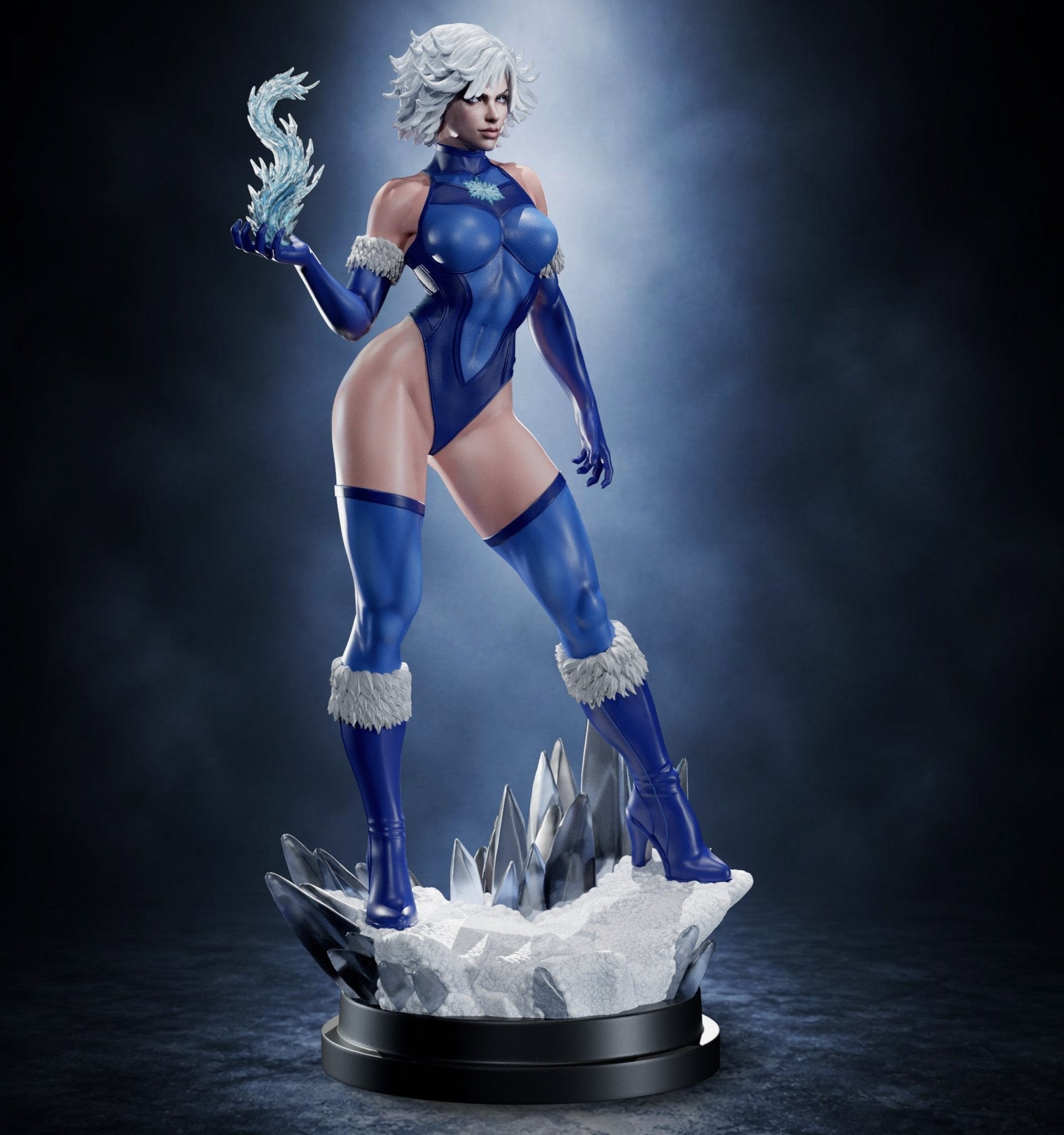 Killer Frost - Abe3D - Dark Forge Arts