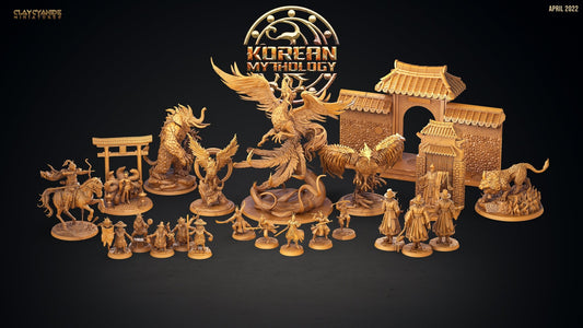 Korean Mythology - ClayCyanide - Dark Forge Arts