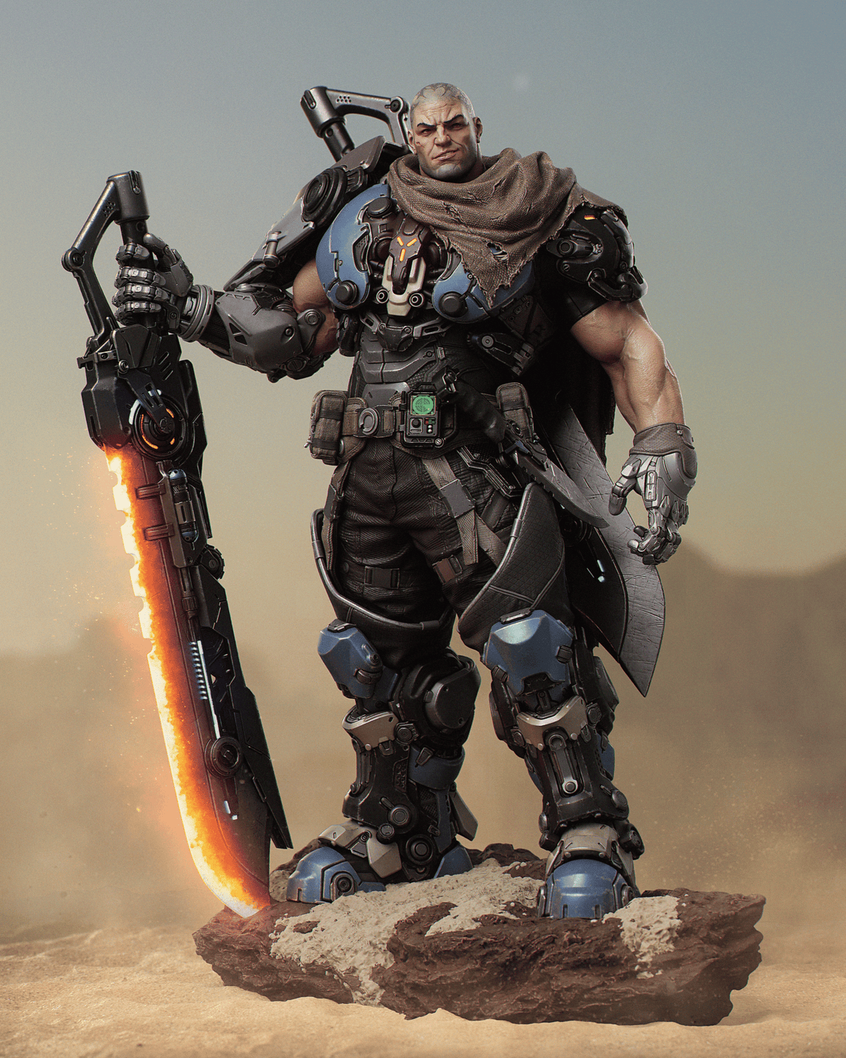 Kurg - CA 3D Studios - Dark Forge Arts