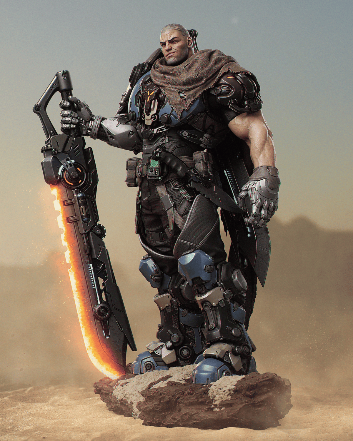 Kurg - CA 3D Studios - Dark Forge Arts