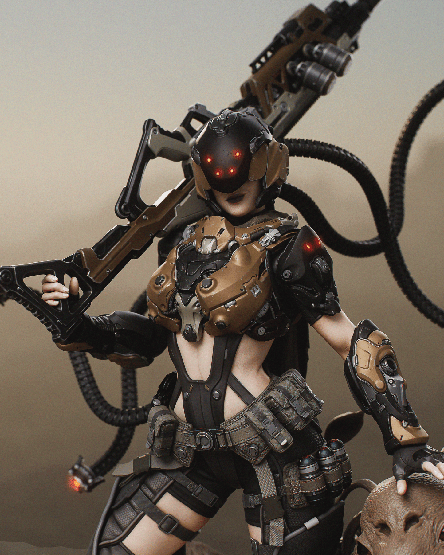 Kyla - CA 3D Studios - Dark Forge Arts