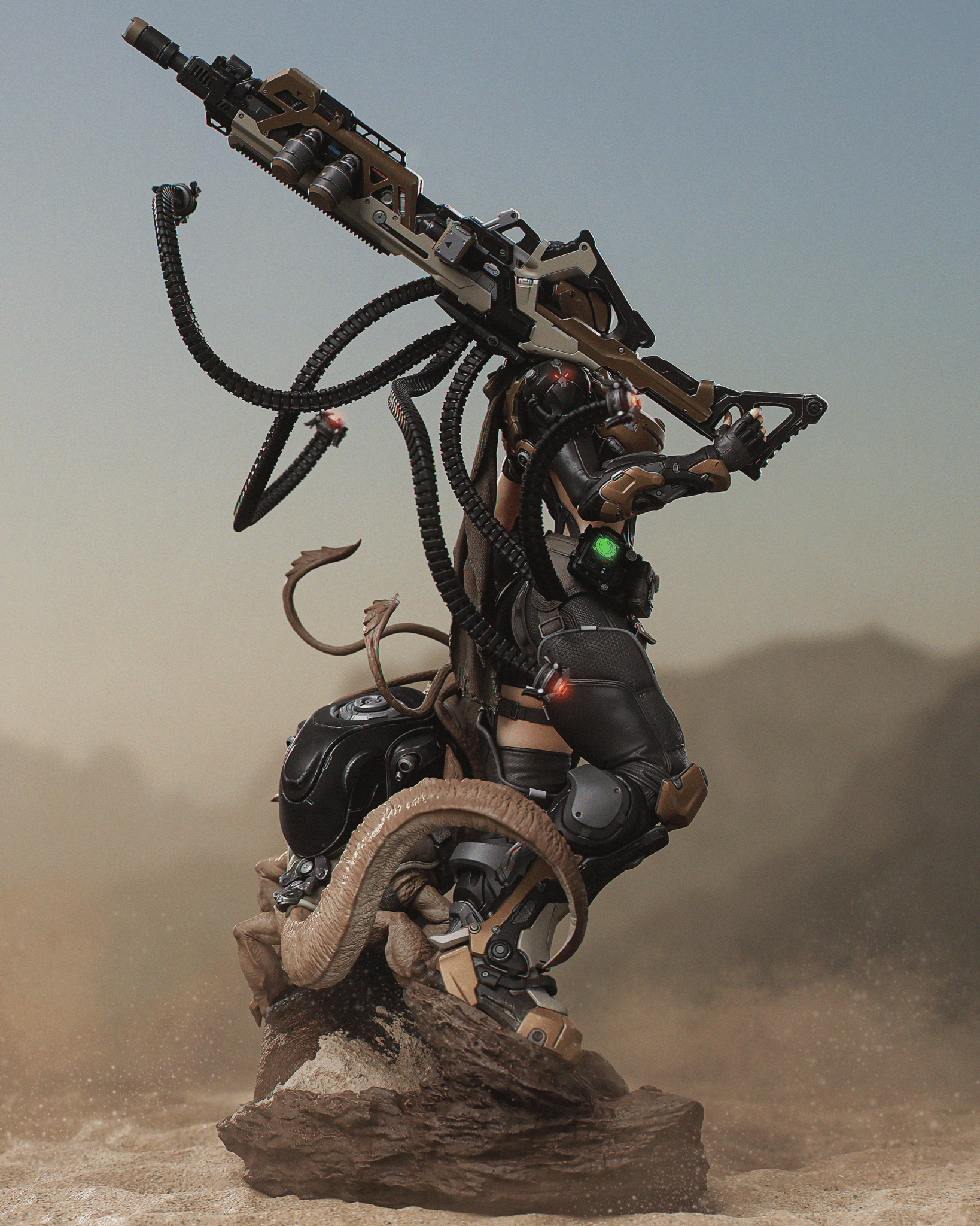 Kyla - CA 3D Studios - Dark Forge Arts