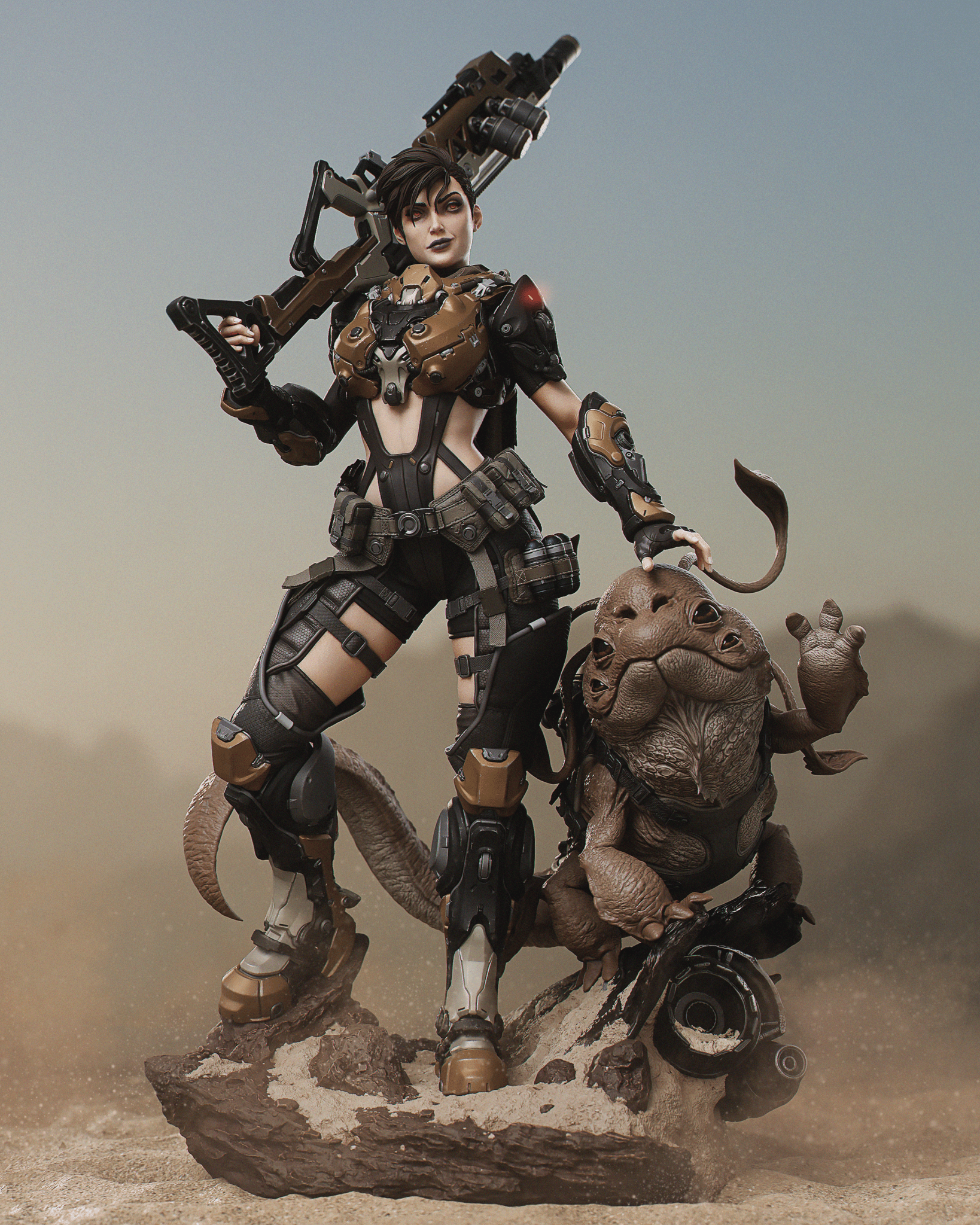 Kyla - CA 3D Studios - Dark Forge Arts