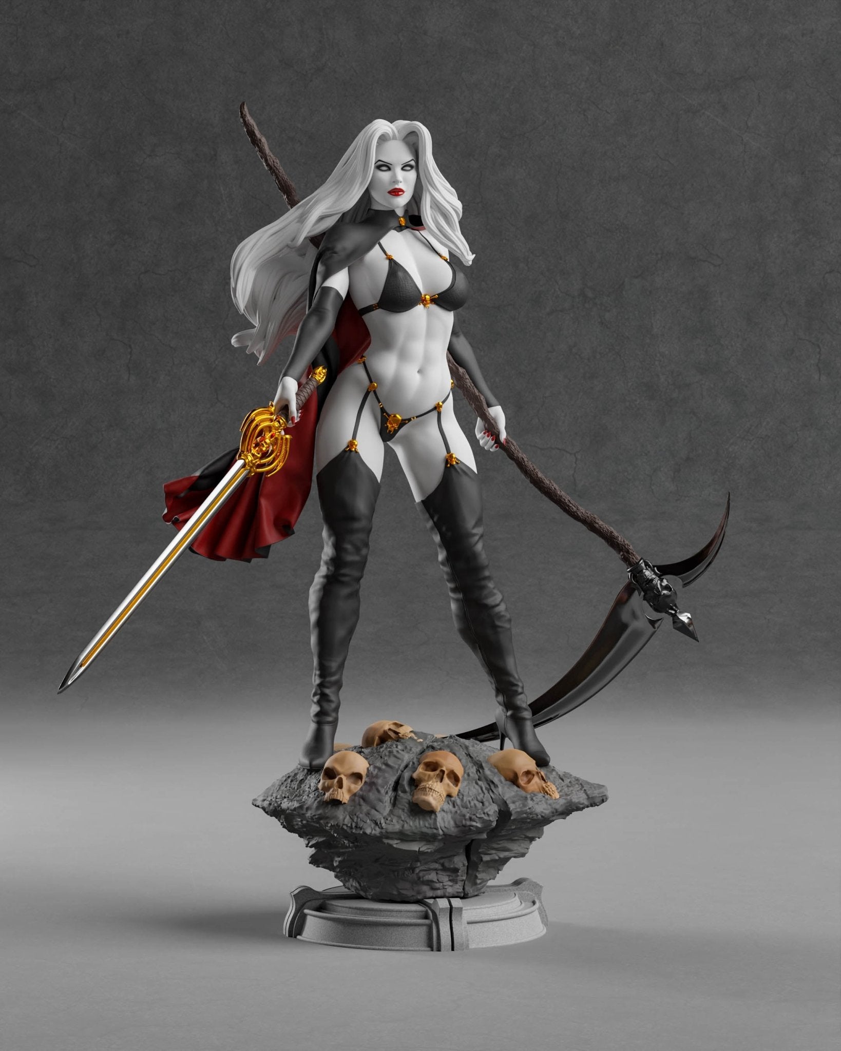 Lady Death V1 - Abe3D - Dark Forge Arts