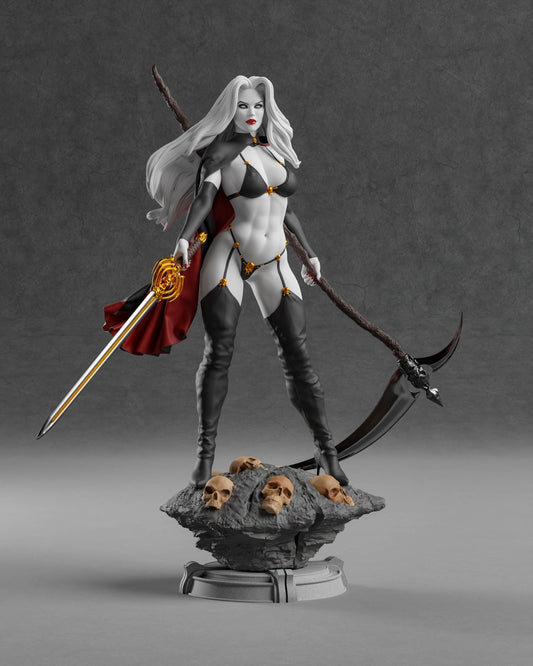 Lady Death V1 - Abe3D - Dark Forge Arts