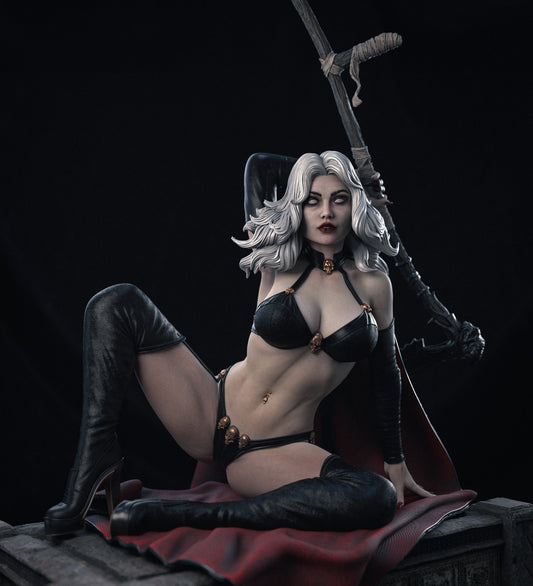 Lady Death V2 - Abe3D - Dark Forge Arts
