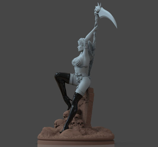 Lady Death V2 - Artifex3D - Dark Forge Arts