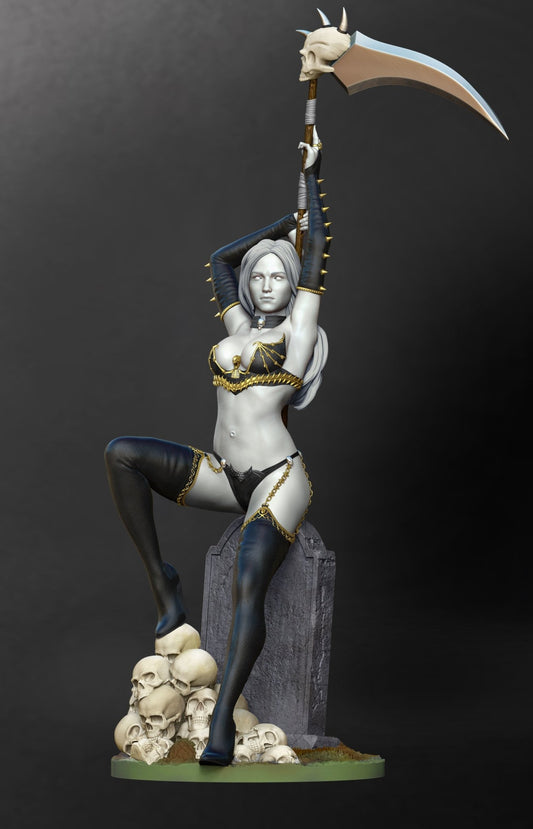 Lady Death V3 - Artifex3D - Dark Forge Arts