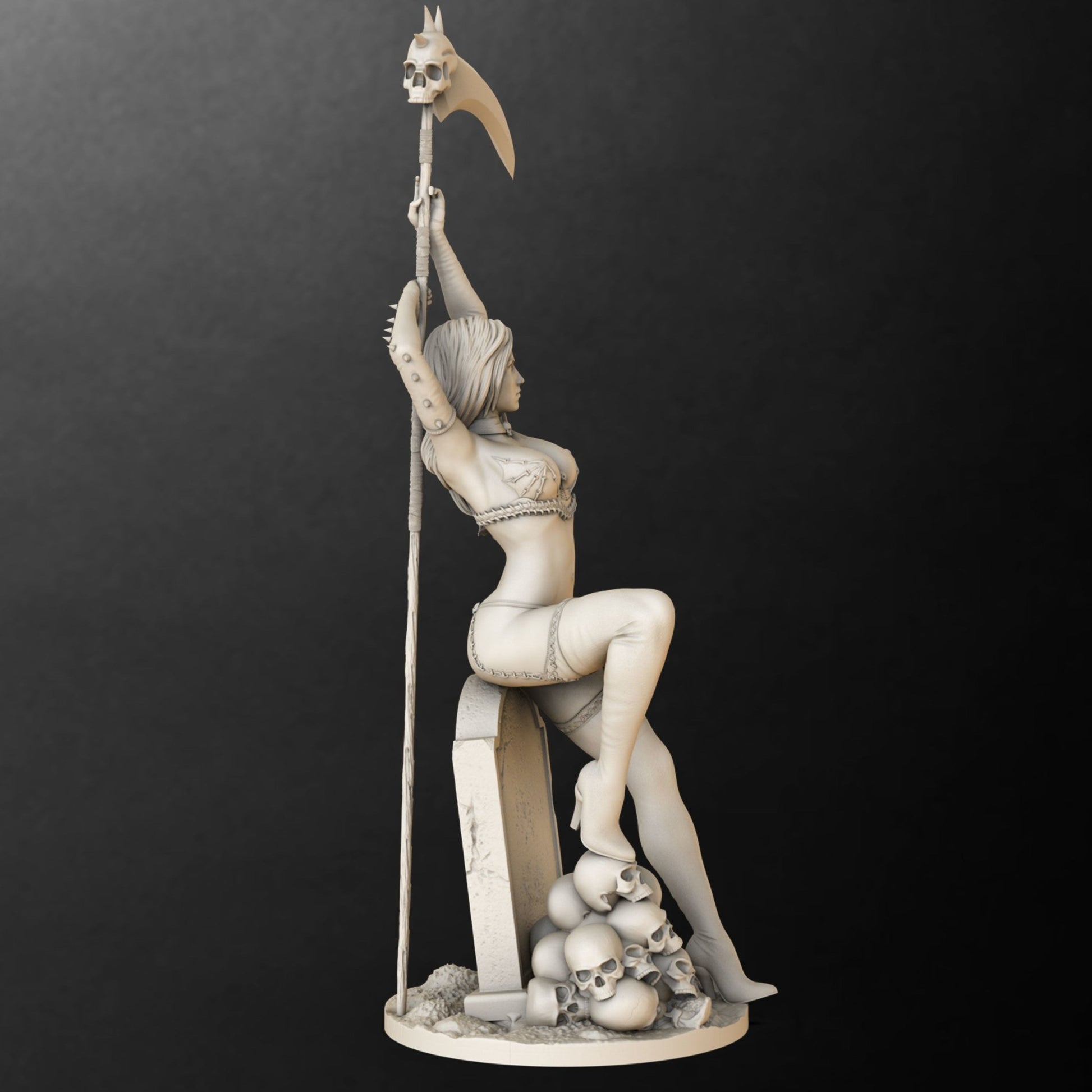 Lady Death V3 - Artifex3D - Dark Forge Arts