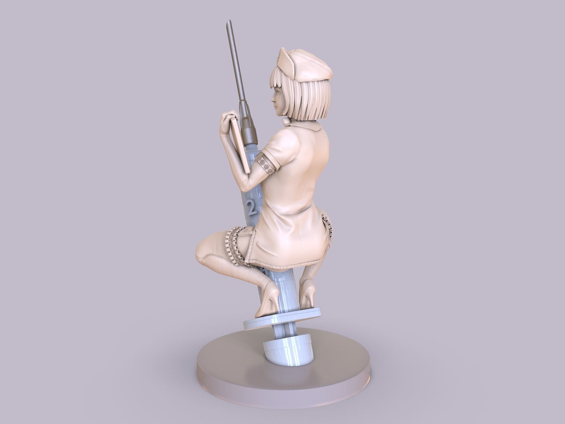 Lady Doctor - Artifex3D - Dark Forge Arts