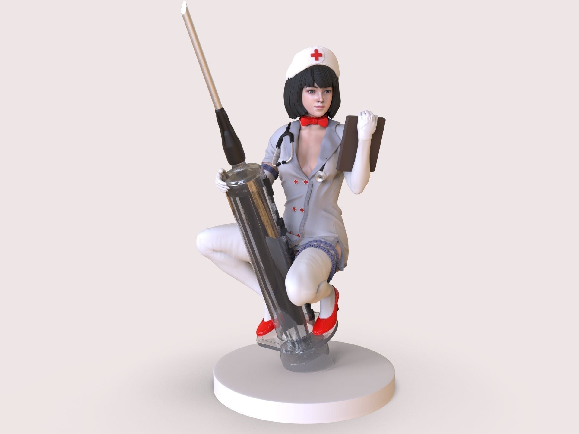 Lady Doctor - Artifex3D - Dark Forge Arts