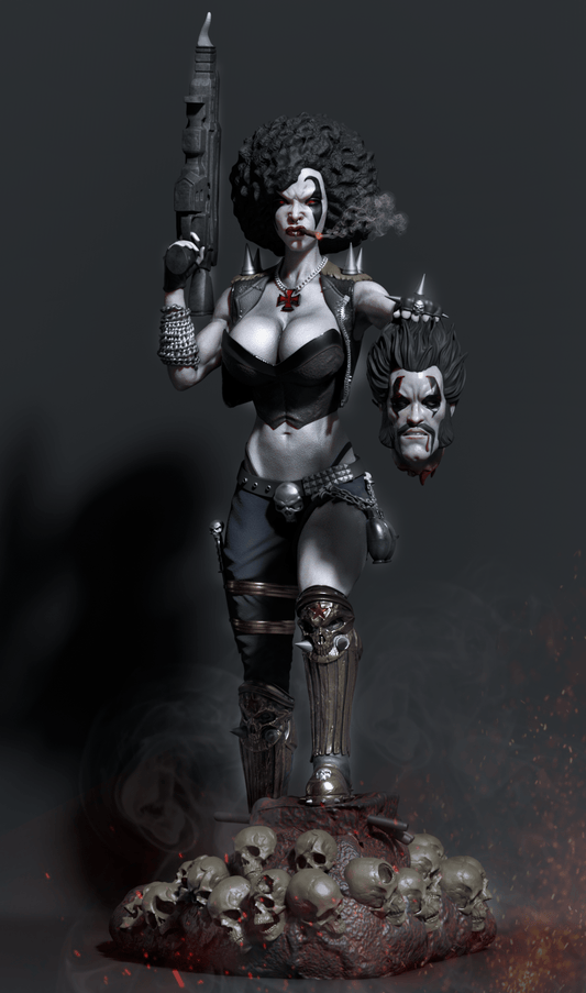 Lady Lobo - CA 3D Studios - Dark Forge Arts